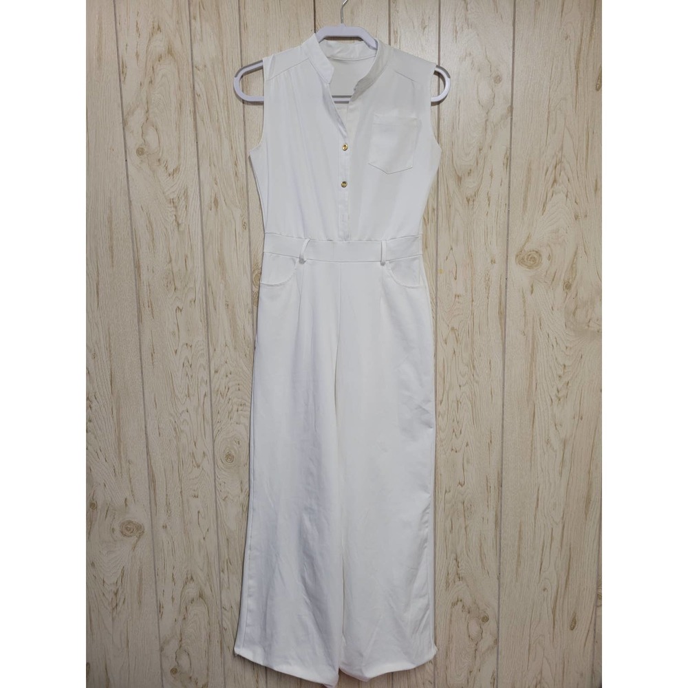 White Unbranded Women's Jumpsuit